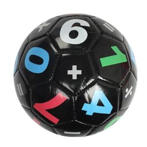 М'яч футбольний №2 "ЦИФРИ" (ЧОРНИЙ)