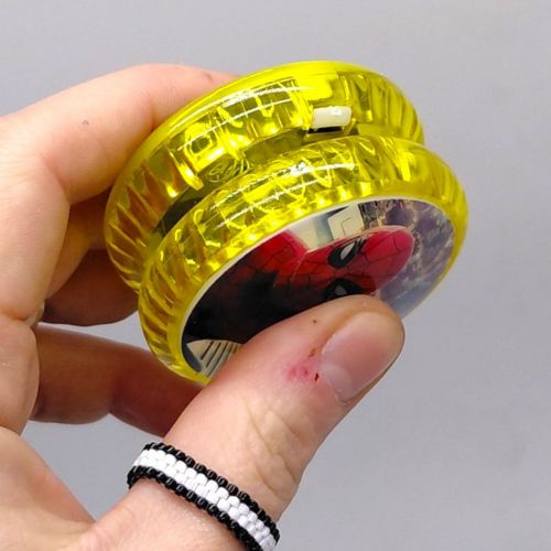 Йо-Йо, що світиться "Людина-Павук" (БЛАКИТНЕ)