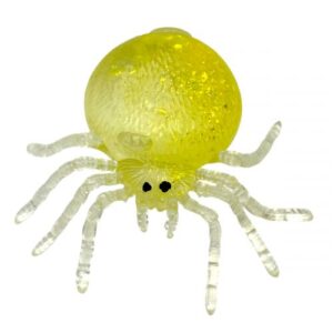 Антистрес жуйка-тягучка Павучок (ЖОВТИЙ) 10см