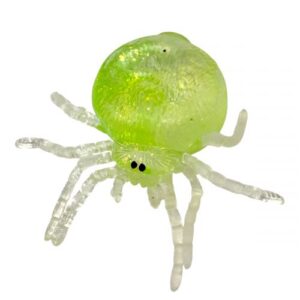 Антистрес жуйка-тягучка Павучок (САЛАТОВИЙ) 10см