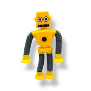 Робот з трубами-тягнучками на присосках (ЖОВТИЙ)