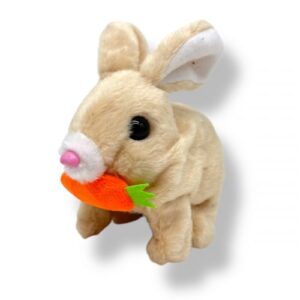 Заєць ходок з морквиною (БЕЖЕВИЙ)
