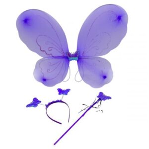 Крила метелика з обручем, паличка (ФІОЛЕТОВИЙ)