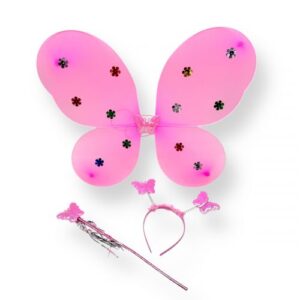 Крила метелика з обручем (РОЖЕВІ)