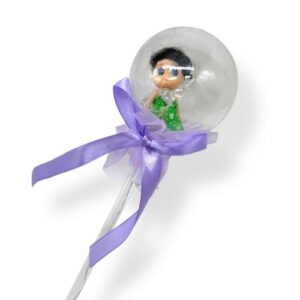 Паличка, що світиться з лялькою (фіолетова)