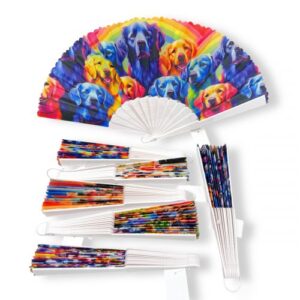 Аксесуар віяло мікс видів (котики та собачки)