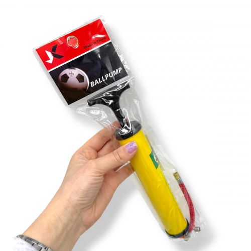 Насос для мячів 25 см у пакеті (ЗЕЛЕНИЙ)