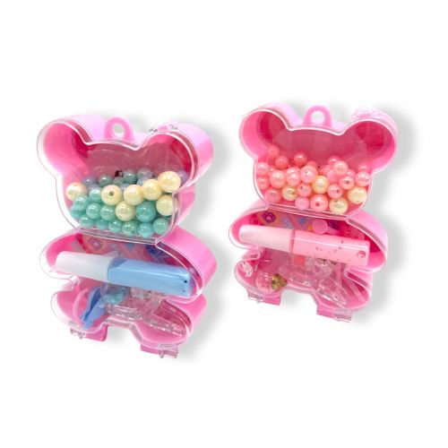 Набір для створення прикрас "Ведмедик" (БЛАКИТНИЙ)