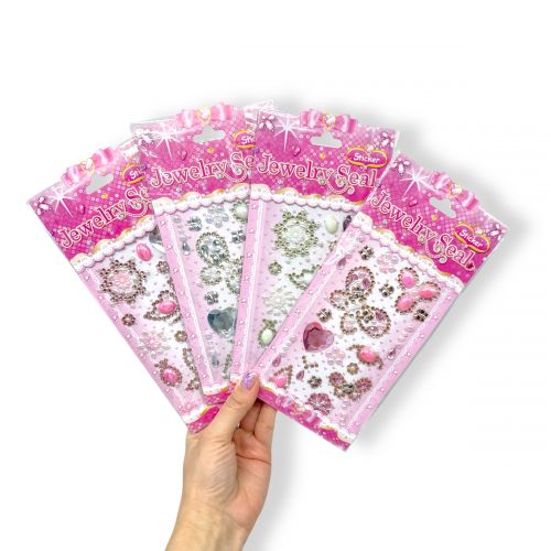 Наліпки-стрази (білий)