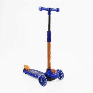 Самокат триколісний "Skyper" (12) колеса PVC зі світлом, кермо з`ємне