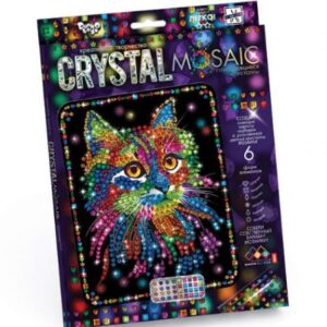 Набір для креативної творчості "CRYSTAL MOSAIC", "Кошеня"