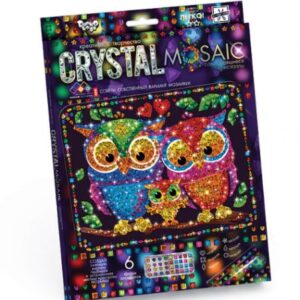 Набір для креативної творчості "CRYSTAL MOSAIC", "Совушки"