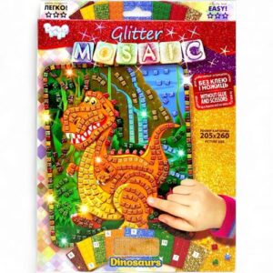 Набір для творчості "Блискуча мозаїка" Динозаврик