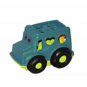 Сортер- автобус "Бусик №1" (бірюзовий)